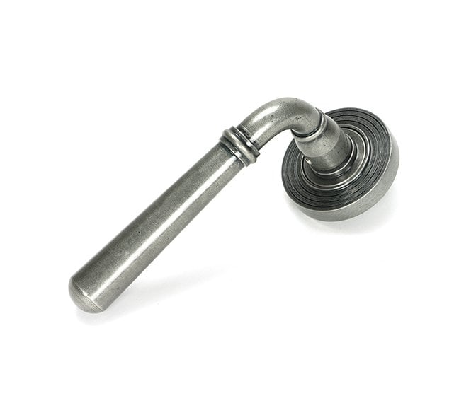 From The Anvil Pewter Newbury Lever on Rose Set (Beehive) - Unsprung