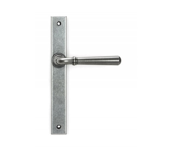 From The Anvil Pewter Newbury Slimline Lever Espag. Latch Set