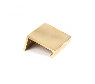 From The Anvil Plain Edge Pull - Aged Brass