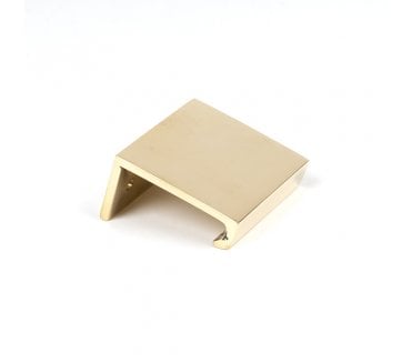 From The Anvil Plain Edge Pull - Polished Brass