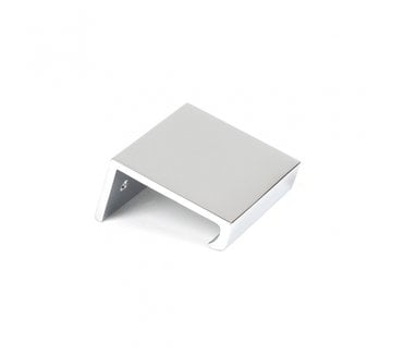 From The Anvil Plain Edge Pull - Polished Chrome