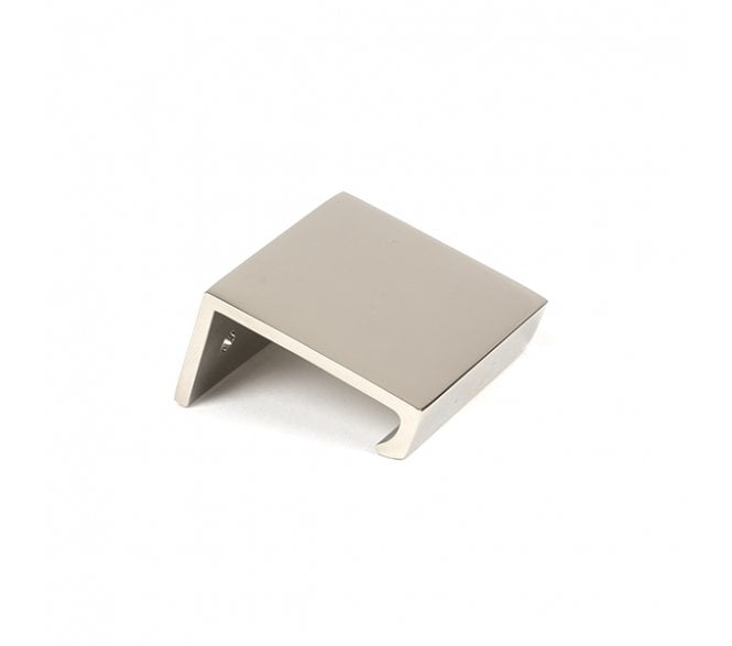 From The Anvil Plain Edge Pull - Polished Nickel
