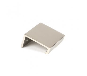 From The Anvil Plain Edge Pull - Polished Nickel