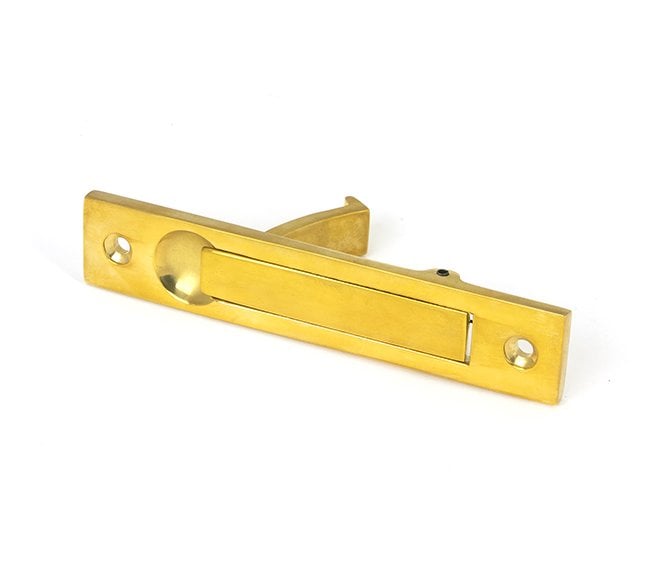 From The Anvil Polished Brass 125mm x 25mm Edge Pull