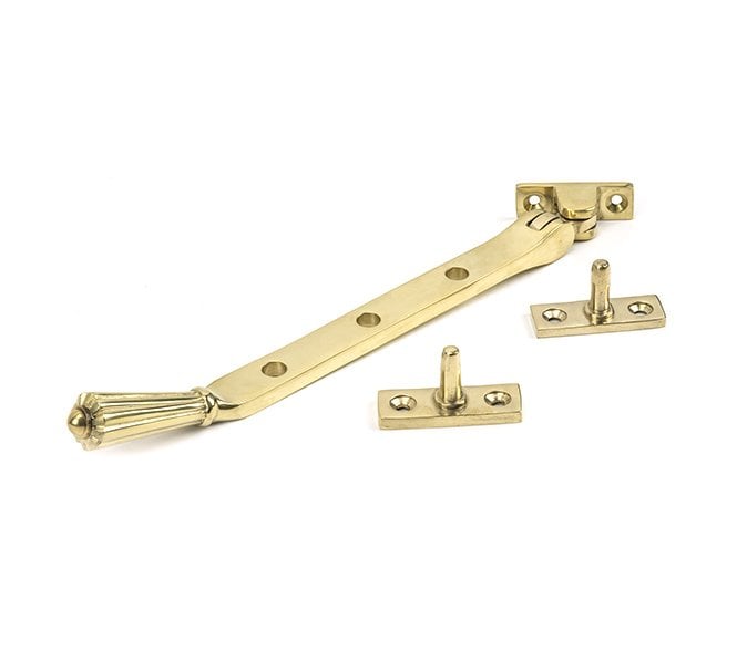 From The Anvil Polished Brass 8 Hinton Stay