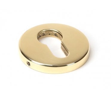 From The Anvil Polished Brass 52mm Regency Concealed Escutcheon