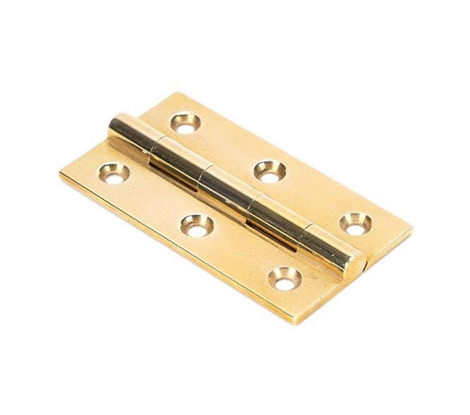From The Anvil Polished Brass 64mm Butt Hinge (Pair)