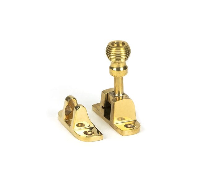 From The Anvil Polished Brass Beehive Brighton Fastener (Radiused)