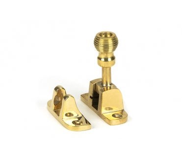 From The Anvil Polished Brass Beehive Brighton Fastener (Radiused)