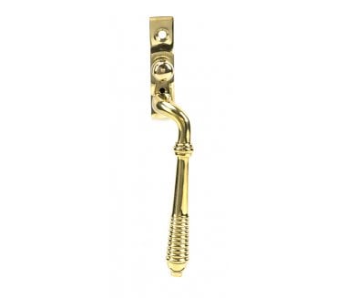 From The Anvil Polished Brass Reeded Espag - RH
