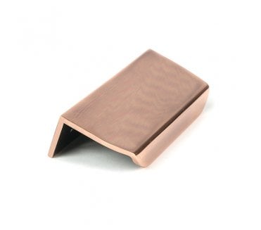 From The Anvil Polished Bronze 100mm Moore Edge Pull