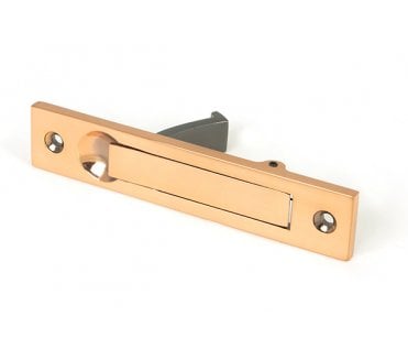 From The Anvil Polished Bronze 125mm x 25mm Edge Pull