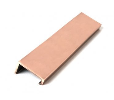 From The Anvil Polished Bronze 200mm Plain Edge Pull
