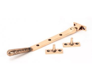 From The Anvil Polished Bronze 8 Hammered Newbury Stay