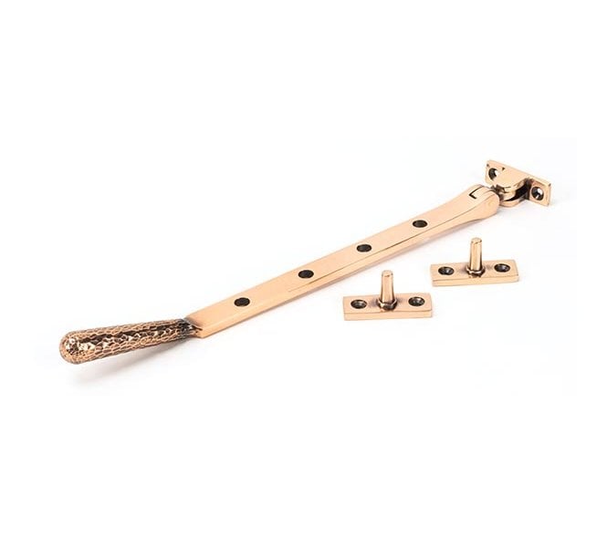 From The Anvil Polished Bronze 10 Hammered Newbury Stay