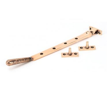 From The Anvil Polished Bronze 10 Hammered Newbury Stay