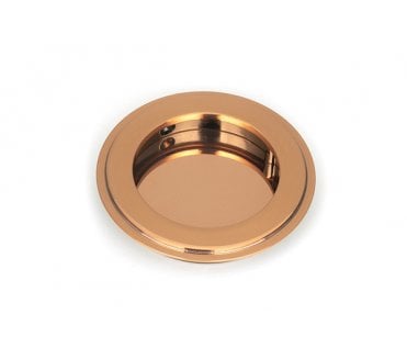 From The Anvil Polished Bronze 75mm Art Deco Round Pull