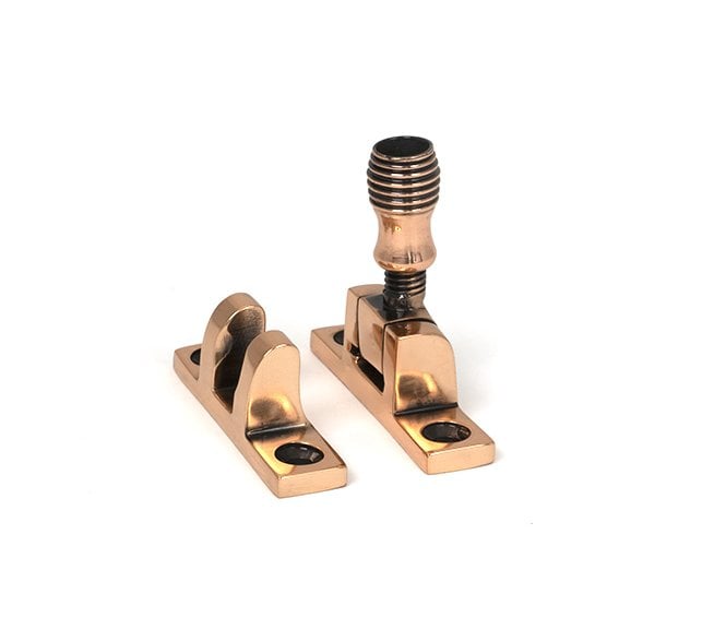 From The Anvil Polished Bronze Beehive Brighton Fastener - Narrow (Square)