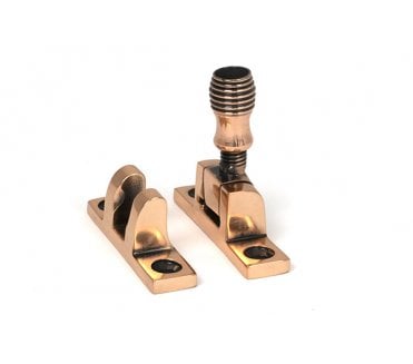 From The Anvil Polished Bronze Beehive Brighton Fastener - Narrow (Square)