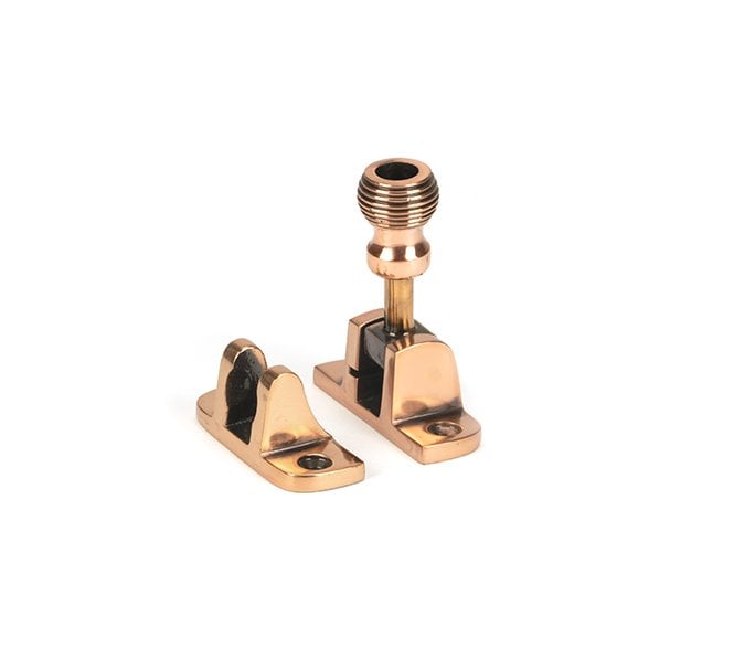 From The Anvil Polished Bronze Beehive Brighton Fastener (Radiused)