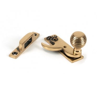 From The Anvil Polished Bronze Beehive Sash Hook Fastener