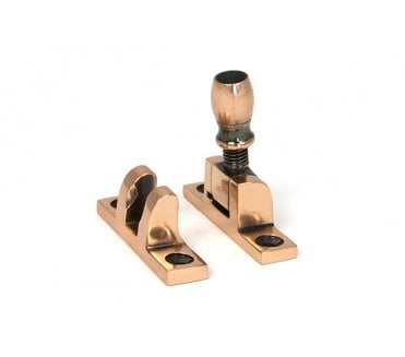 From The Anvil Polished Bronze Mushroom Brighton Fastener - Narrow (Square)