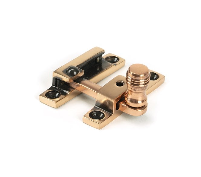 From The Anvil Polished Bronze Mushroom Quadrant Fastener - Narrow