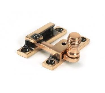 From The Anvil Polished Bronze Mushroom Quadrant Fastener - Narrow