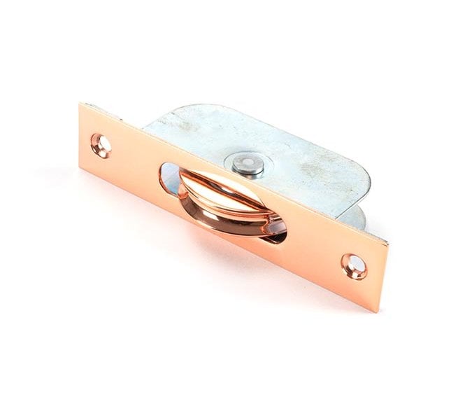 From The Anvil Polished Bronze Square Ended Sash Pulley 75kg