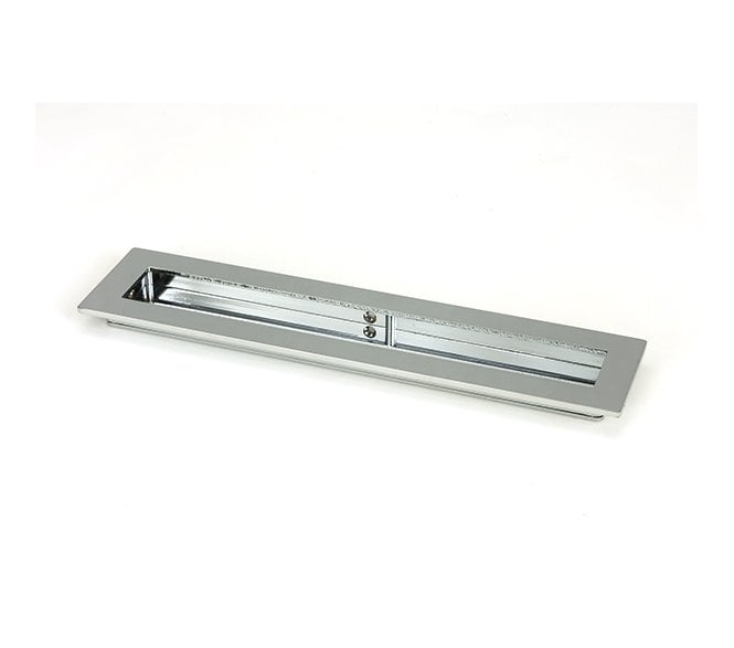 From The Anvil Polished Chrome 250mm Plain Rectangular Pull