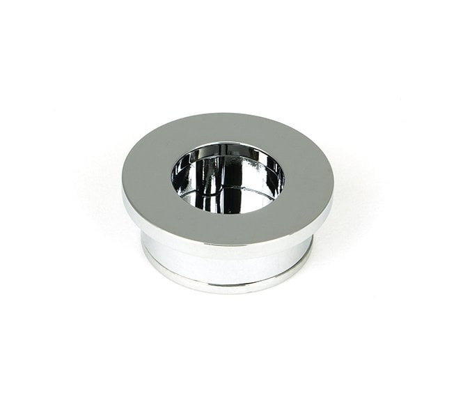 From The Anvil Polished Chrome 34mm Round Finger Edge Pull