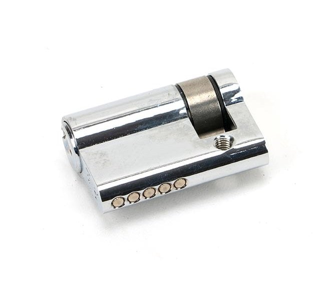 From The Anvil Polished Chrome 35/10 5pin Single Cylinder