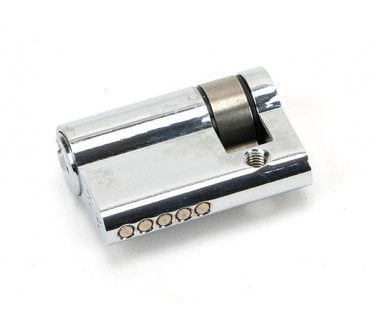From The Anvil Polished Chrome 35/10 5pin Single Cylinder