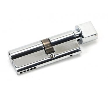 From The Anvil Polished Chrome 35T/45 5pin Euro Cylinder/Thumbturn
