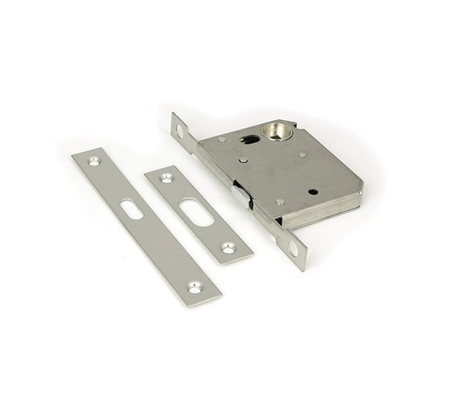 From The Anvil Polished Chrome 50mm Sliding Door Lock