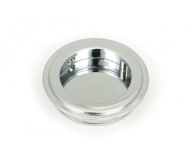 From The Anvil Polished Chrome 60mm Art Deco Round Pull