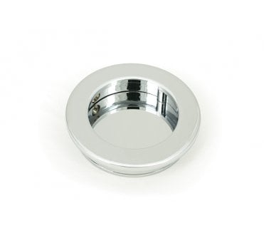 From The Anvil Polished Chrome 60mm Plain Round Pull