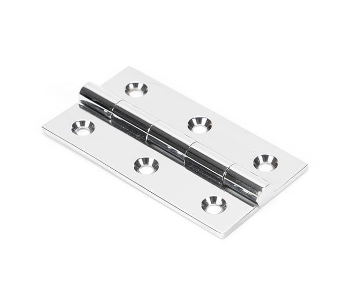 From The Anvil Polished Chrome 64mm Butt Hinge (Pair)