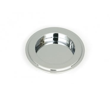 From The Anvil Polished Chrome 75mm Art Deco Round Pull
