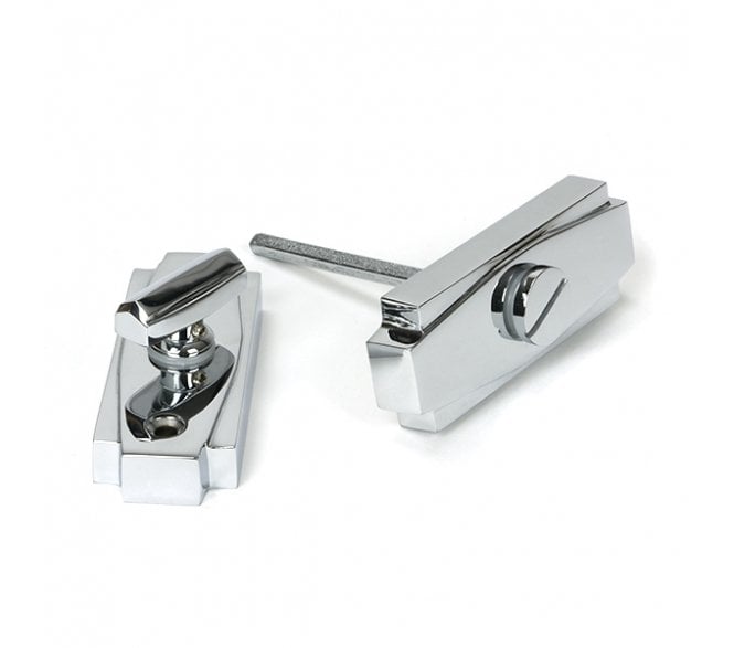 From The Anvil Polished Chrome Art Deco Thumbturn