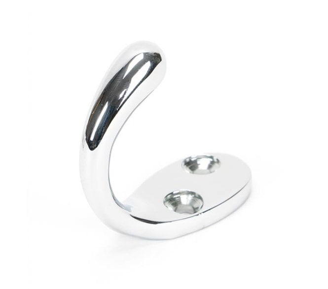 From The Anvil Polished Chrome Celtic Single Robe Hook