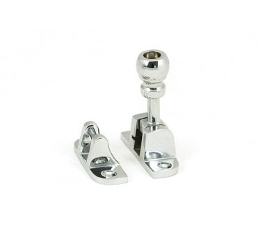 From The Anvil Polished Chrome Mushroom Brighton Fastener (Radiused)