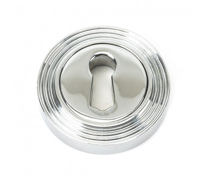 From The Anvil Polished Chrome Round Escutcheon (Beehive)