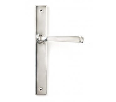 From The Anvil Polished Marine SS (316) Avon Slimline Lever Espag. Latch Set