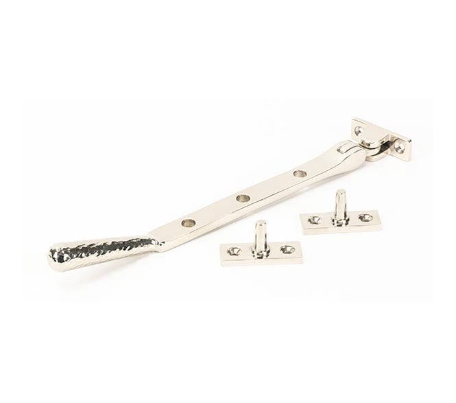 From The Anvil Polished Nickel 8 Hammered Newbury Stay