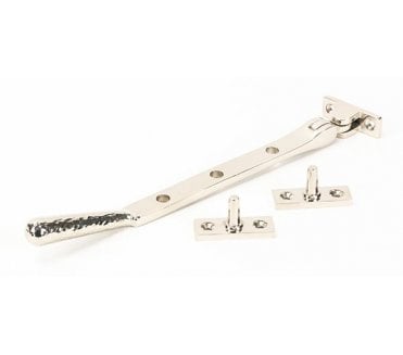 From The Anvil Polished Nickel 8 Hammered Newbury Stay