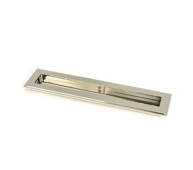 From The Anvil Polished Nickel 250mm Art Deco Rectangular Pull