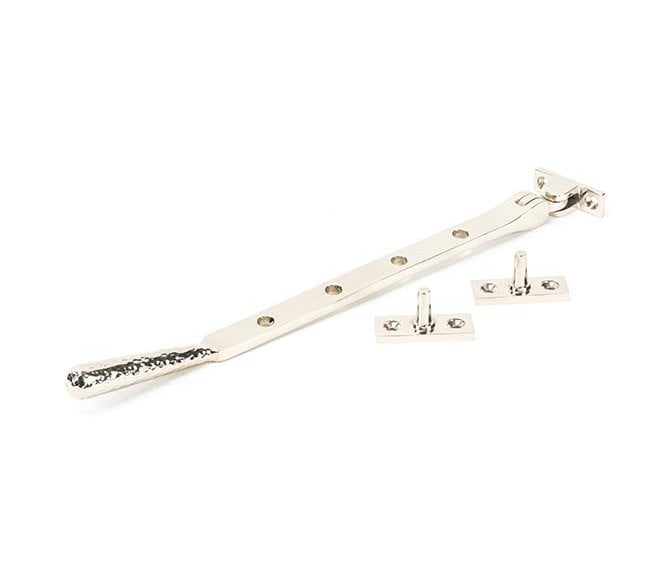 From The Anvil Polished Nickel 10 Hammered Newbury Stay