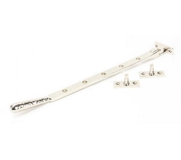 From The Anvil Polished Nickel 12 Hammered Newbury Stay