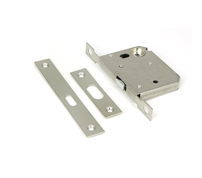 From The Anvil Polished Nickel 50mm Sliding Door Lock